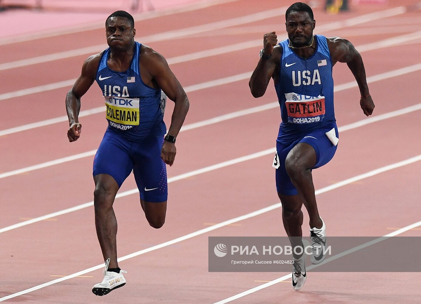 Легкая атлетика. Чемпионат мира. Второй день