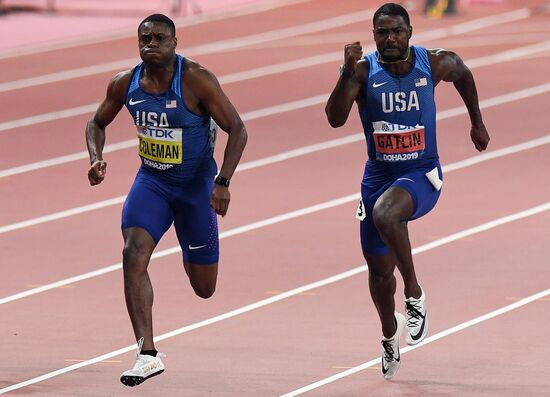 Легкая атлетика. Чемпионат мира. Второй день