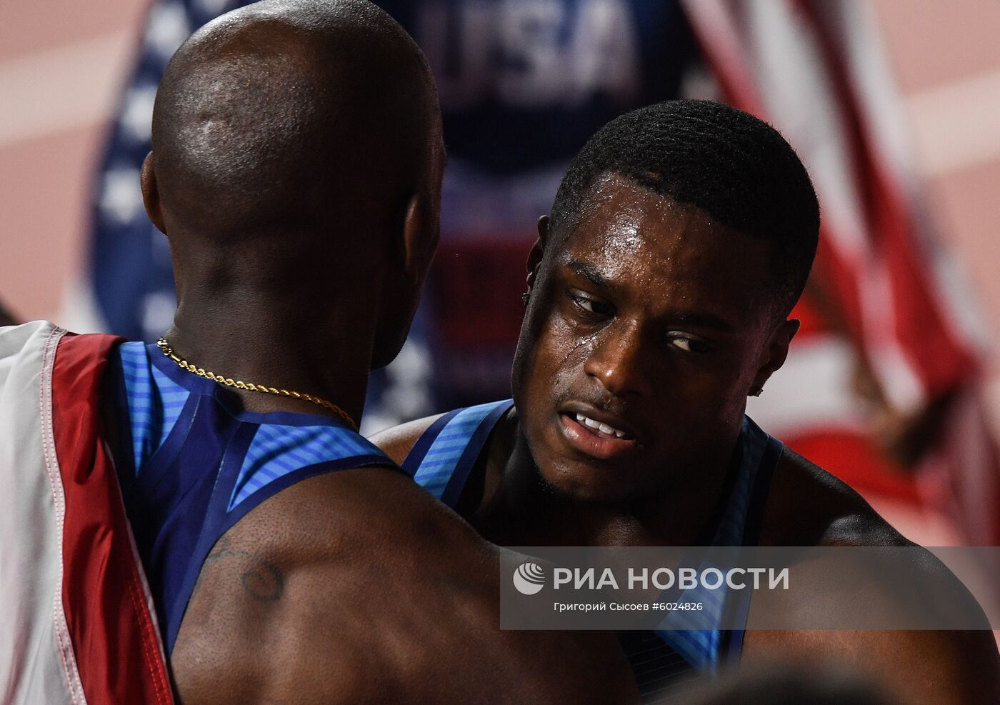 Легкая атлетика. Чемпионат мира. Второй день