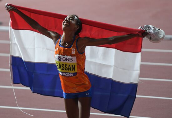 Легкая атлетика. Чемпионат мира. Второй день