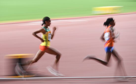 Легкая атлетика. Чемпионат мира. Второй день