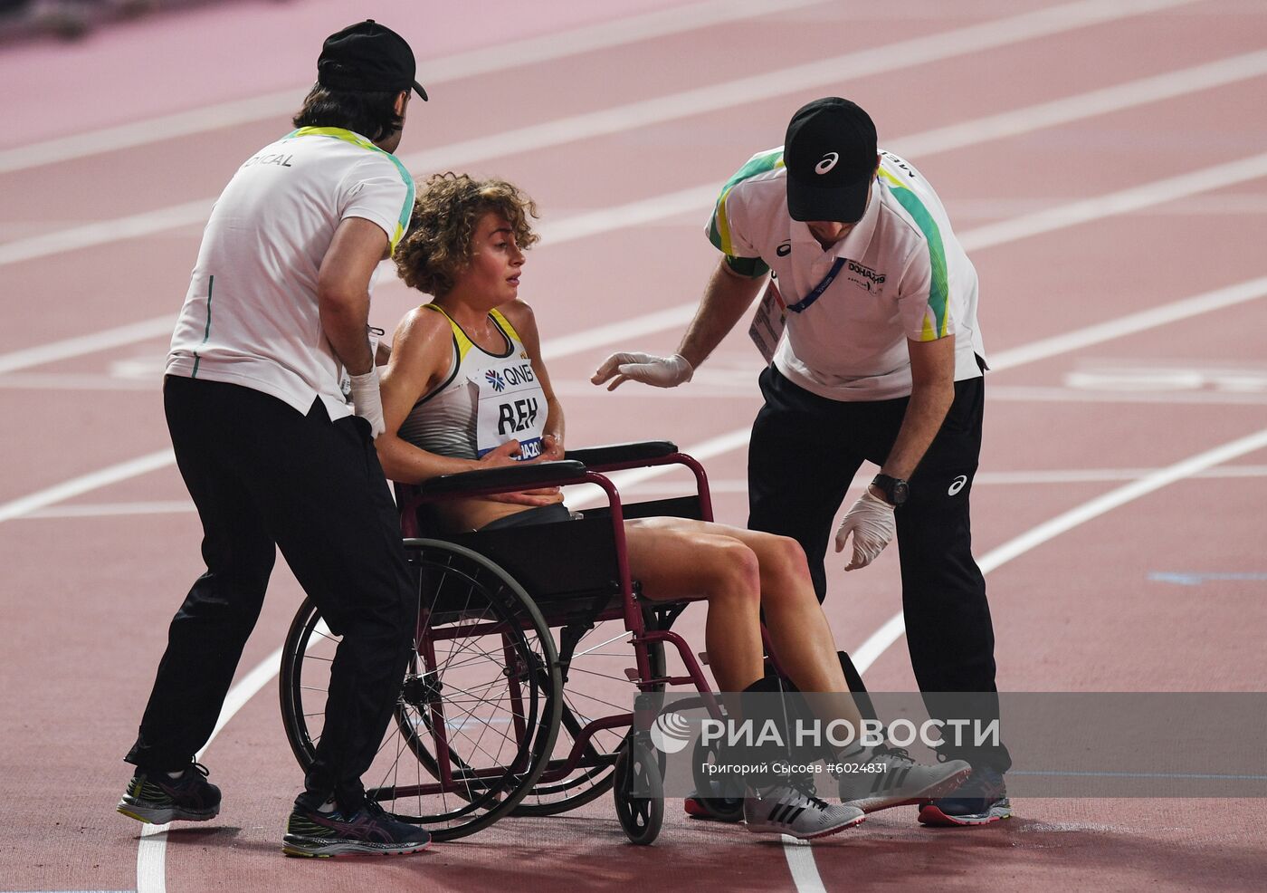 Легкая атлетика. Чемпионат мира. Второй день