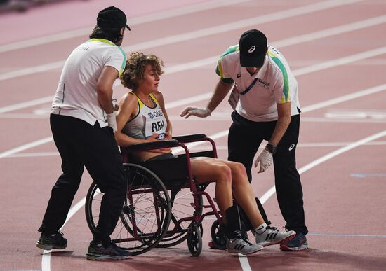 Легкая атлетика. Чемпионат мира. Второй день