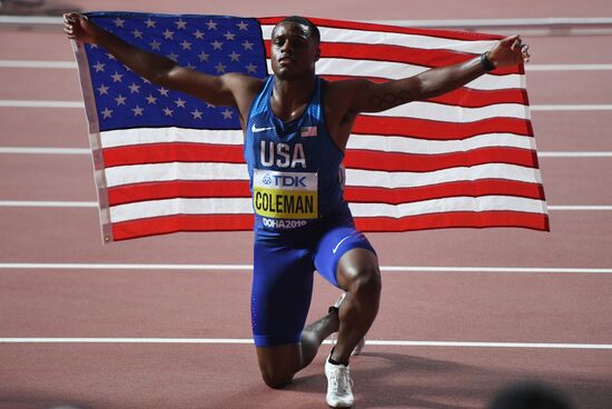 Легкая атлетика. Чемпионат мира. Второй день