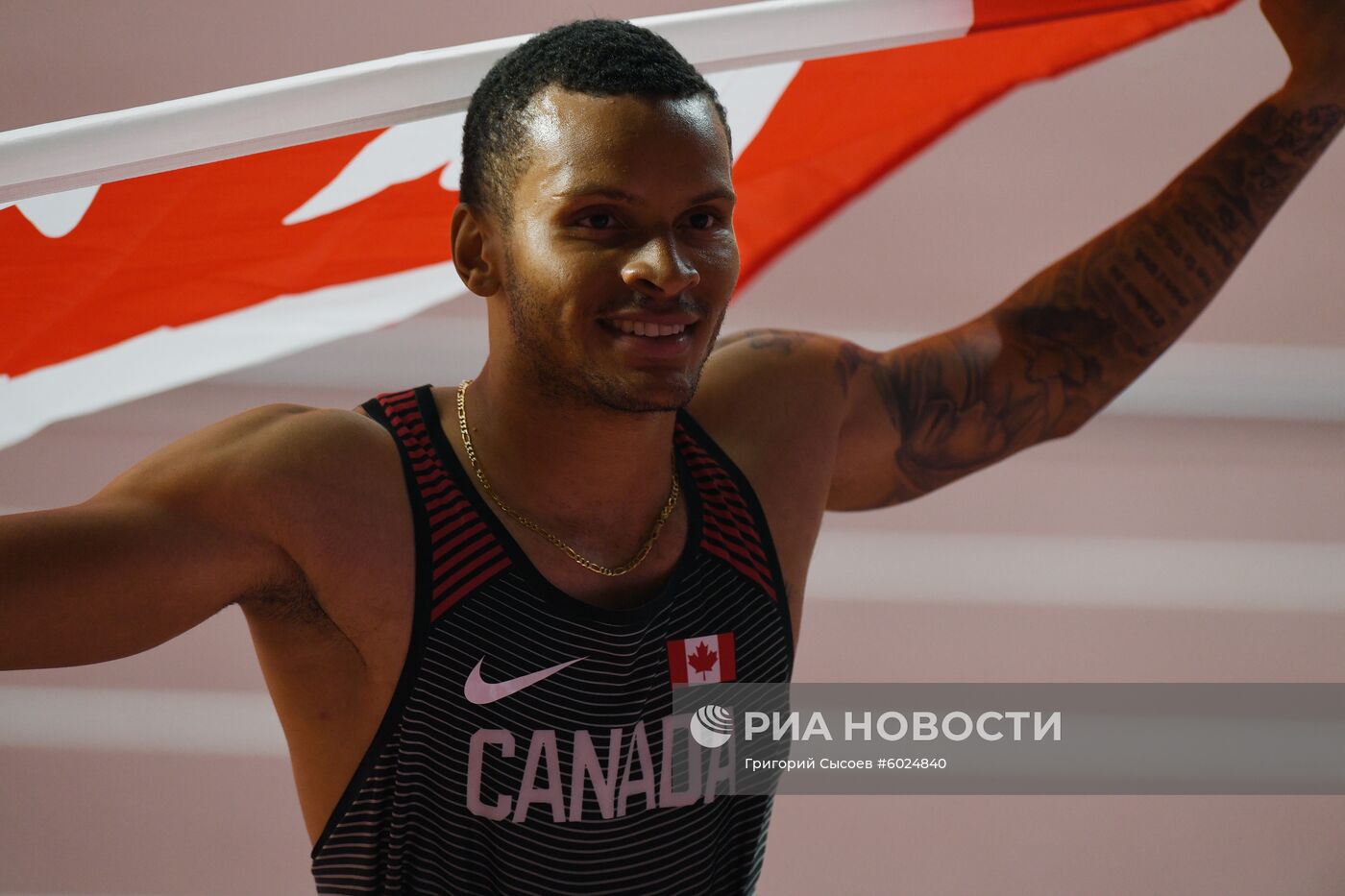 Легкая атлетика. Чемпионат мира. Второй день