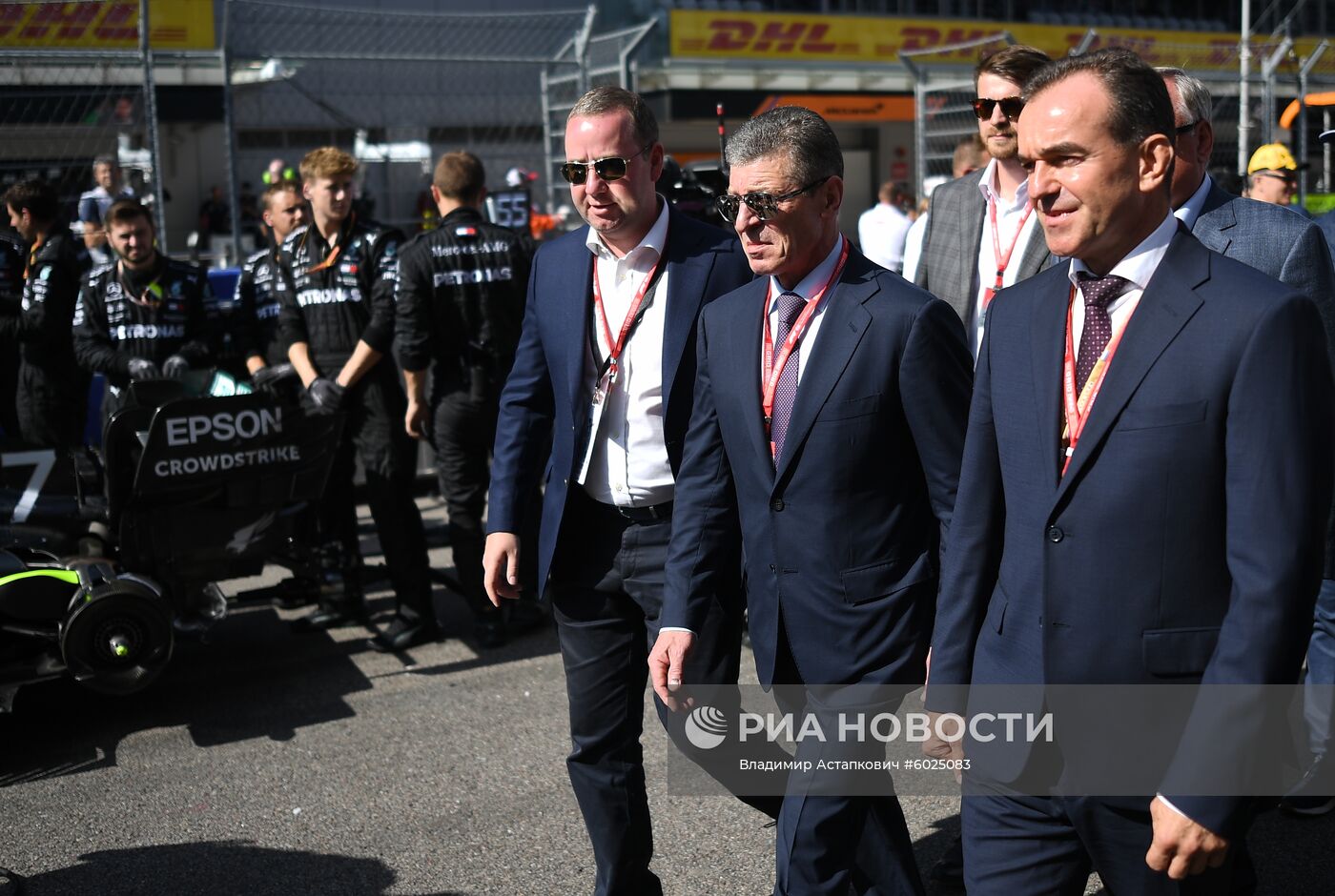 Автоспорт. Формула 1. ВТБ Гран-при России. Гонка