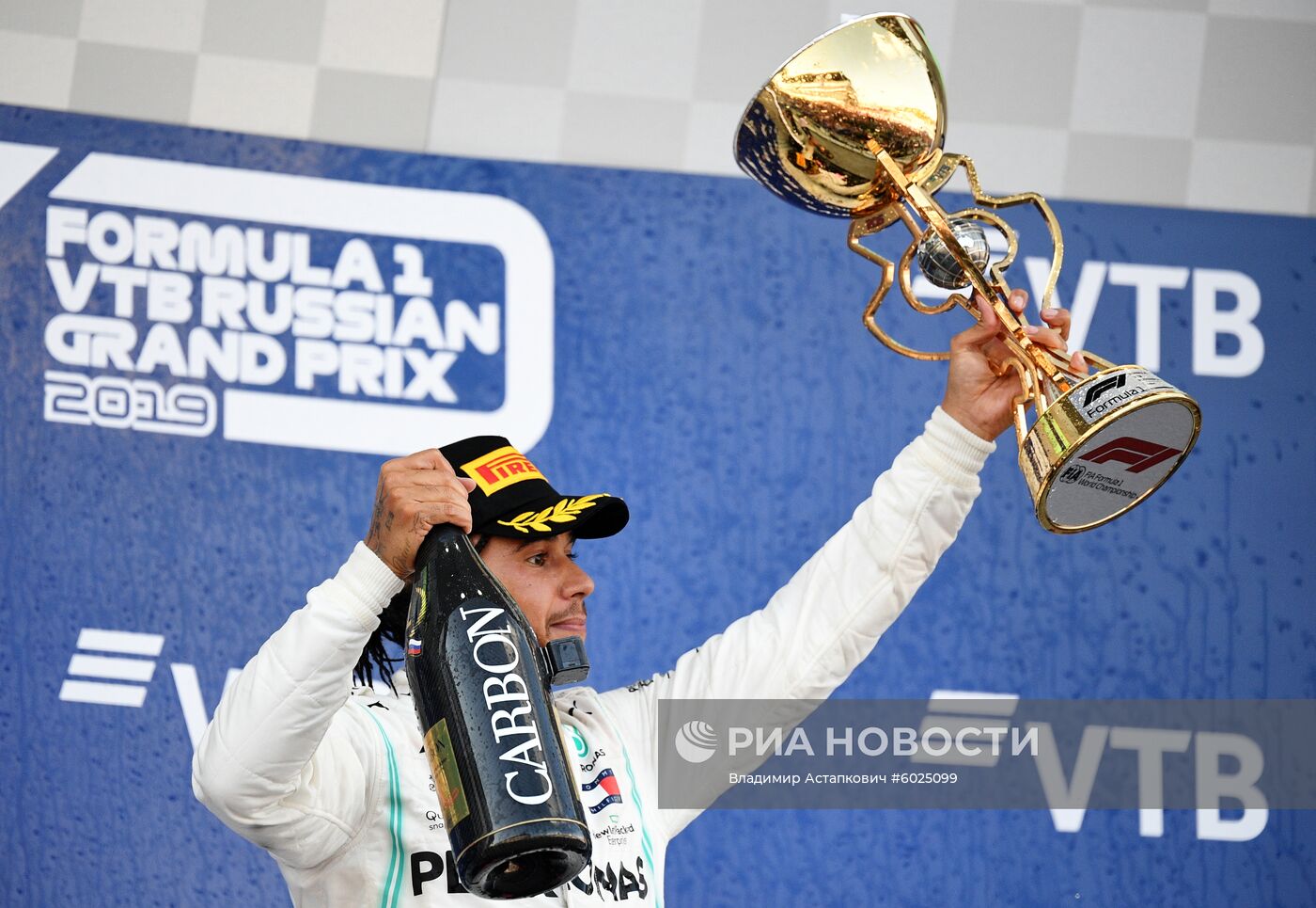 Автоспорт. Формула 1. ВТБ Гран-при России. Гонка