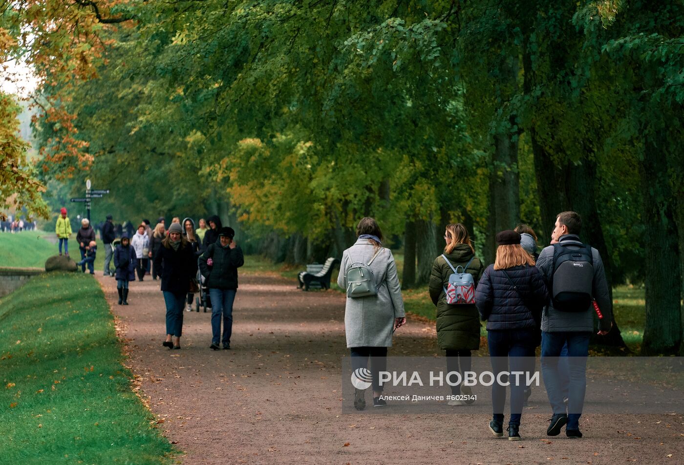 Осень в дворцово-парковом ансамбле "Ораниенбаум"