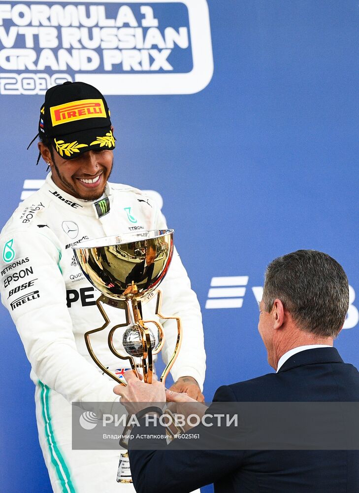 Автоспорт. Формула 1. ВТБ Гран-при России. Гонка
