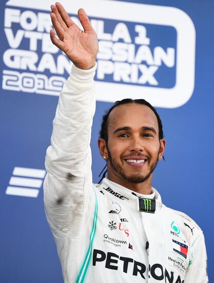 Автоспорт. Формула 1. ВТБ Гран-при России. Гонка