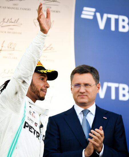 Автоспорт. Формула 1. ВТБ Гран-при России. Гонка