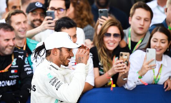 Автоспорт. Формула 1. ВТБ Гран-при России. Гонка