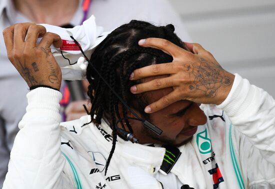 Автоспорт. Формула 1. ВТБ Гран-при России. Гонка