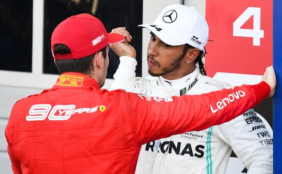 Автоспорт. Формула 1. ВТБ Гран-при России. Гонка