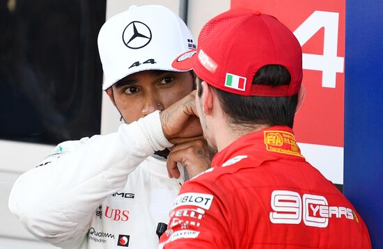 Автоспорт. Формула 1. ВТБ Гран-при России. Гонка