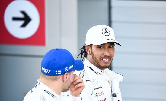 Автоспорт. Формула 1. ВТБ Гран-при России. Гонка