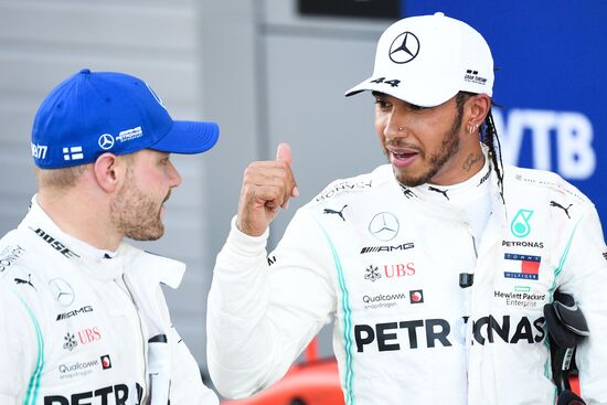 Автоспорт. Формула 1. ВТБ Гран-при России. Гонка