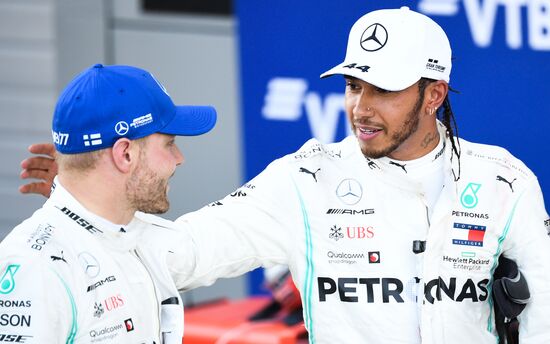 Автоспорт. Формула 1. ВТБ Гран-при России. Гонка