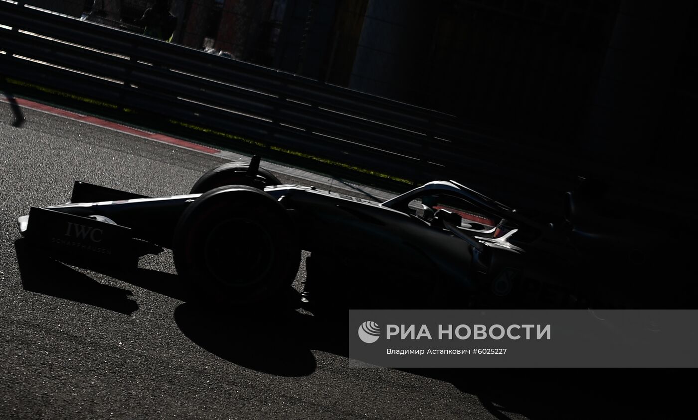 Автоспорт. Формула 1. ВТБ Гран-при России. Гонка