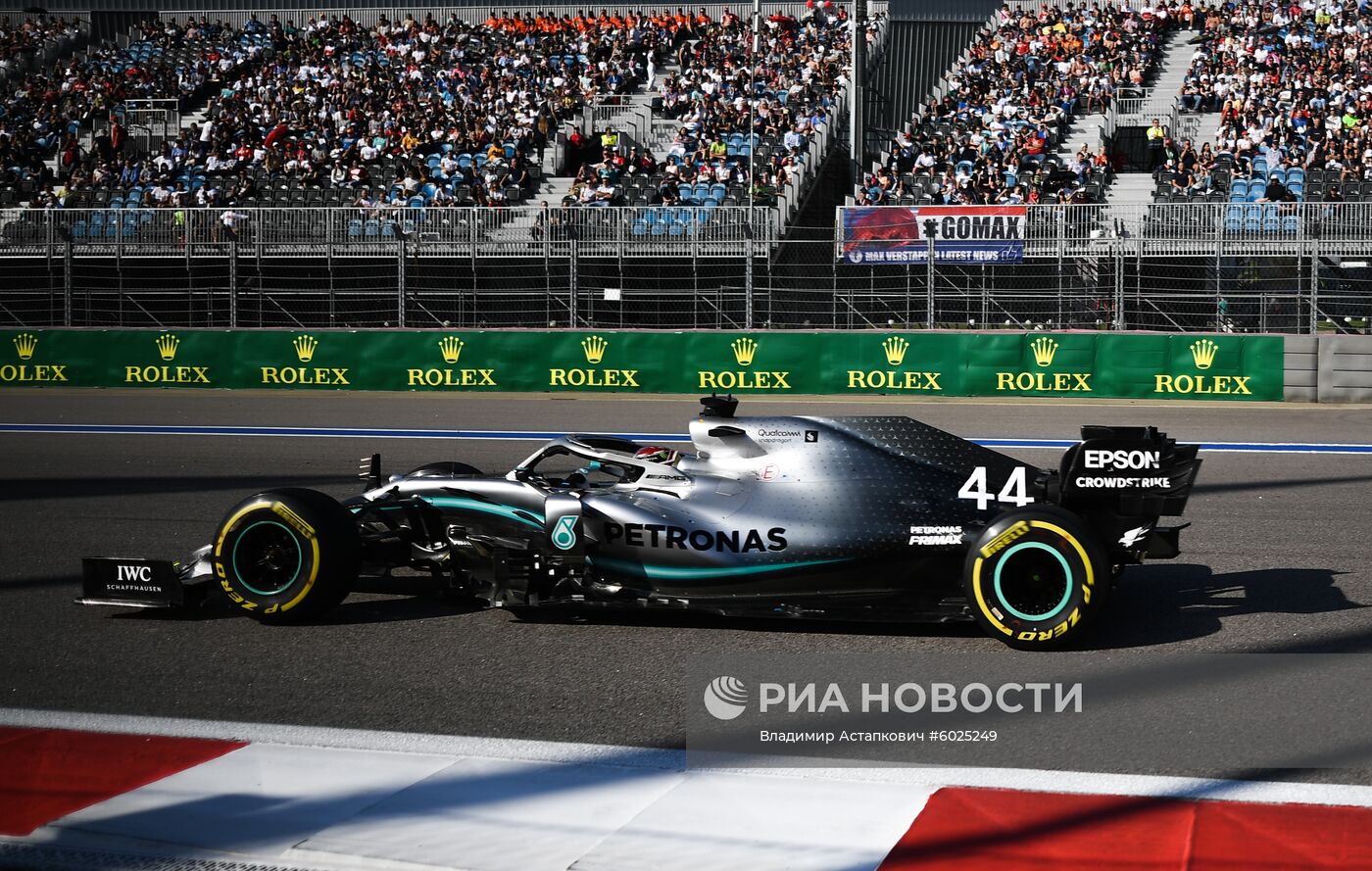 Автоспорт. Формула 1. ВТБ Гран-при России. Гонка