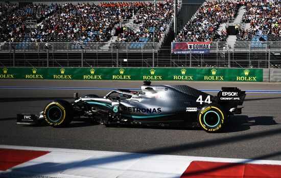 Автоспорт. Формула 1. ВТБ Гран-при России. Гонка