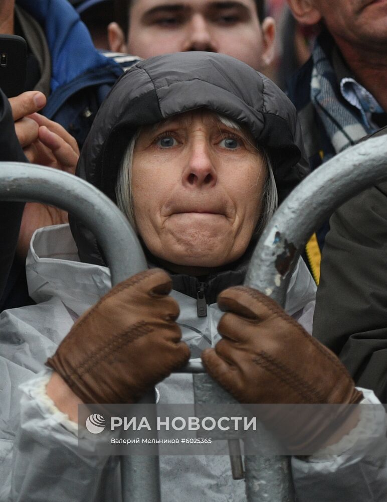 Митинг в поддержку фигурантов "московского дела"