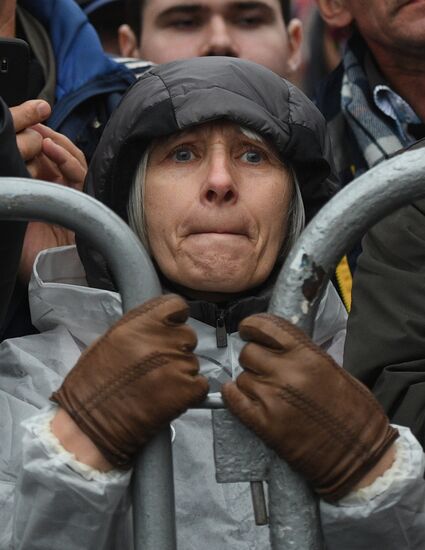 Митинг в поддержку фигурантов "московского дела"