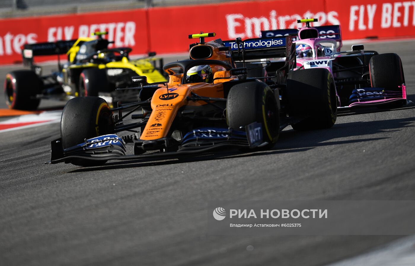 Автоспорт. Формула 1. ВТБ Гран-при России. Гонка