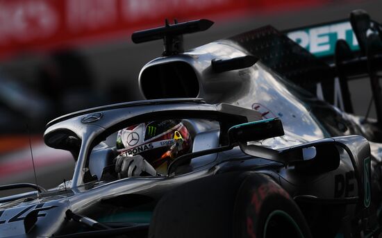 Автоспорт. Формула 1. ВТБ Гран-при России. Гонка