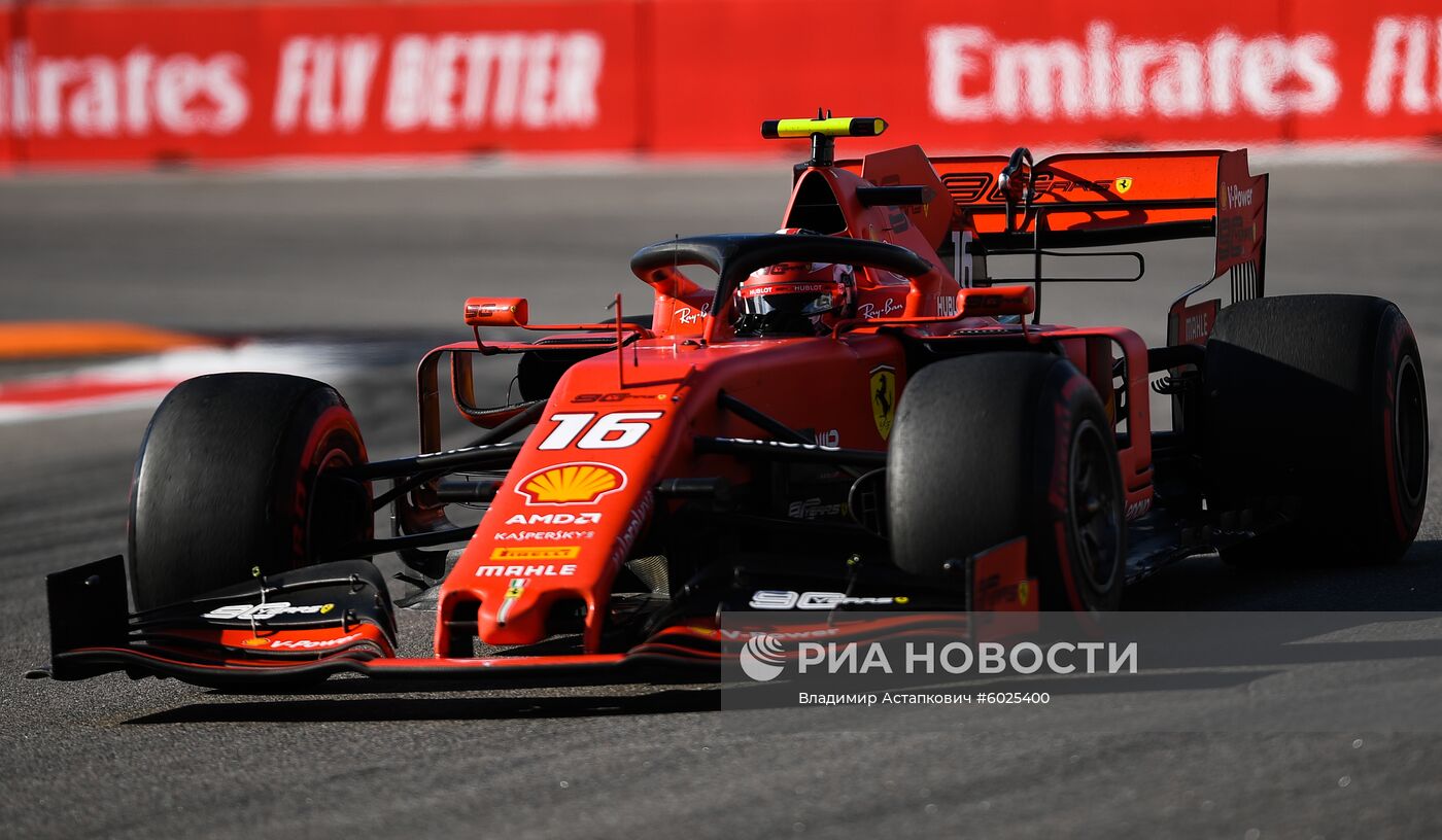 Автоспорт. Формула 1. ВТБ Гран-при России. Гонка