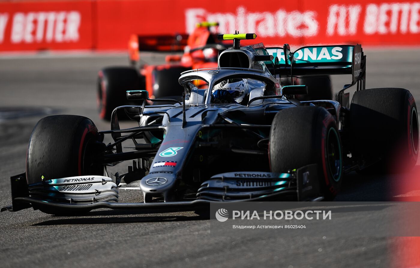 Автоспорт. Формула 1. ВТБ Гран-при России. Гонка