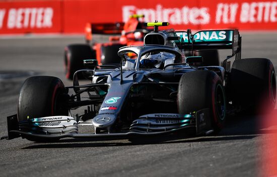 Автоспорт. Формула 1. ВТБ Гран-при России. Гонка