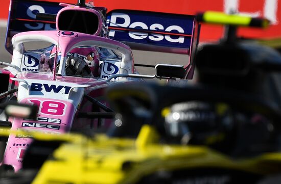 Автоспорт. Формула 1. ВТБ Гран-при России. Гонка