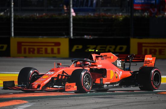 Автоспорт. Формула 1. ВТБ Гран-при России. Гонка