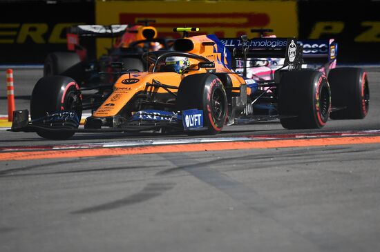 Автоспорт. Формула 1. ВТБ Гран-при России. Гонка