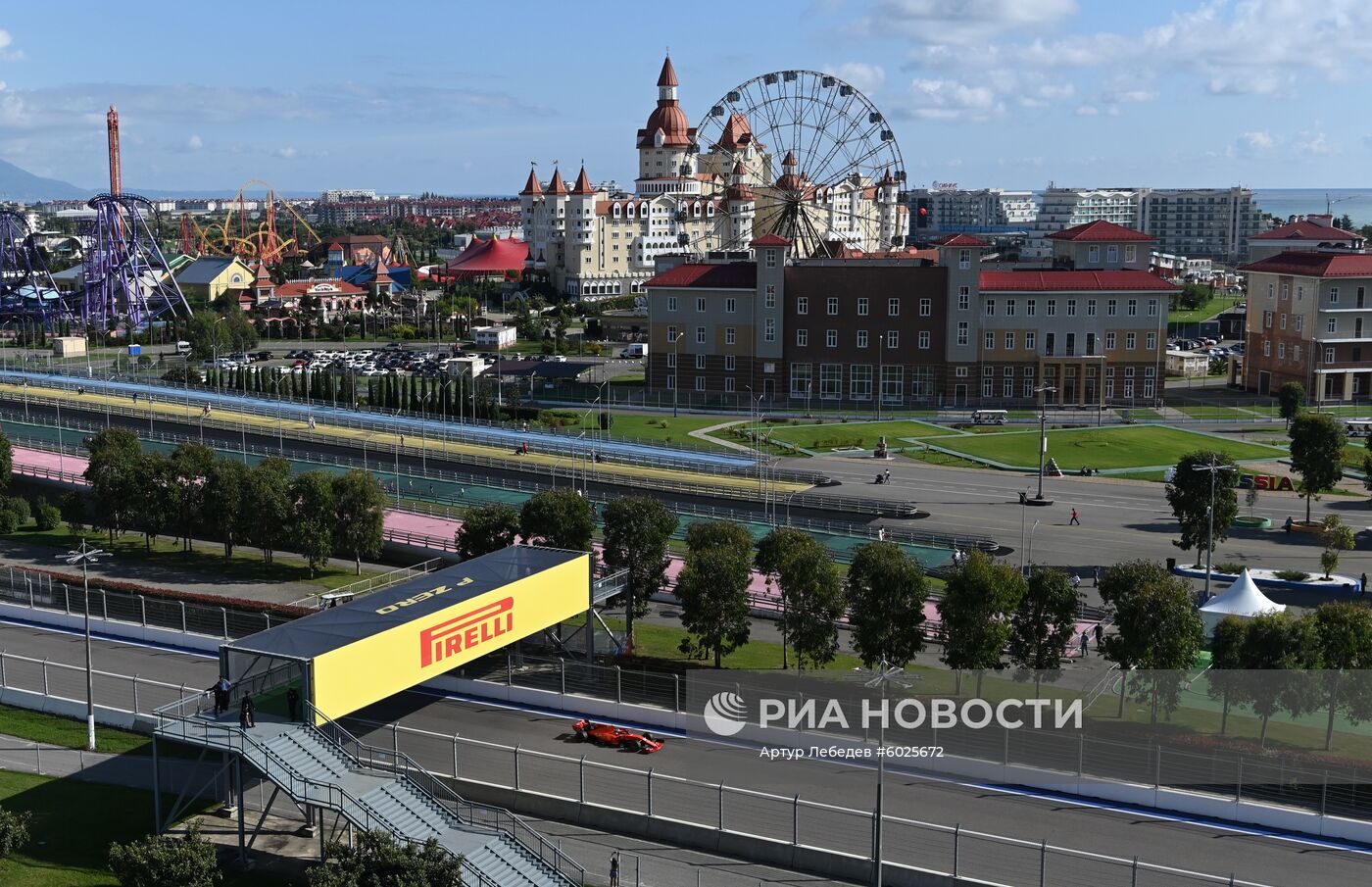 Автоспорт. Формула 1. ВТБ Гран-при России. Гонка