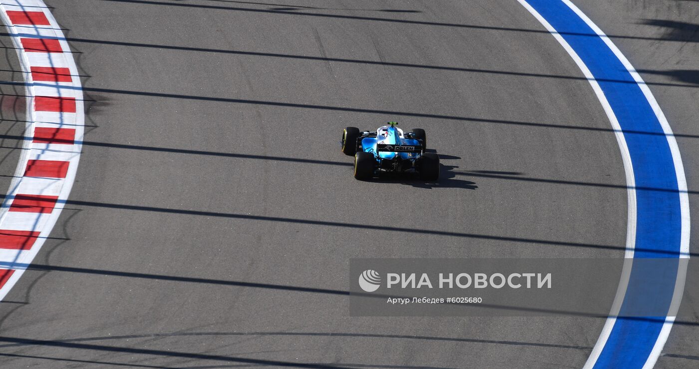 Автоспорт. Формула 1. ВТБ Гран-при России. Гонка