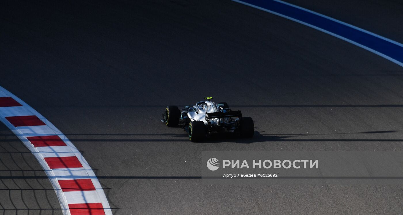 Автоспорт. Формула 1. ВТБ Гран-при России. Гонка