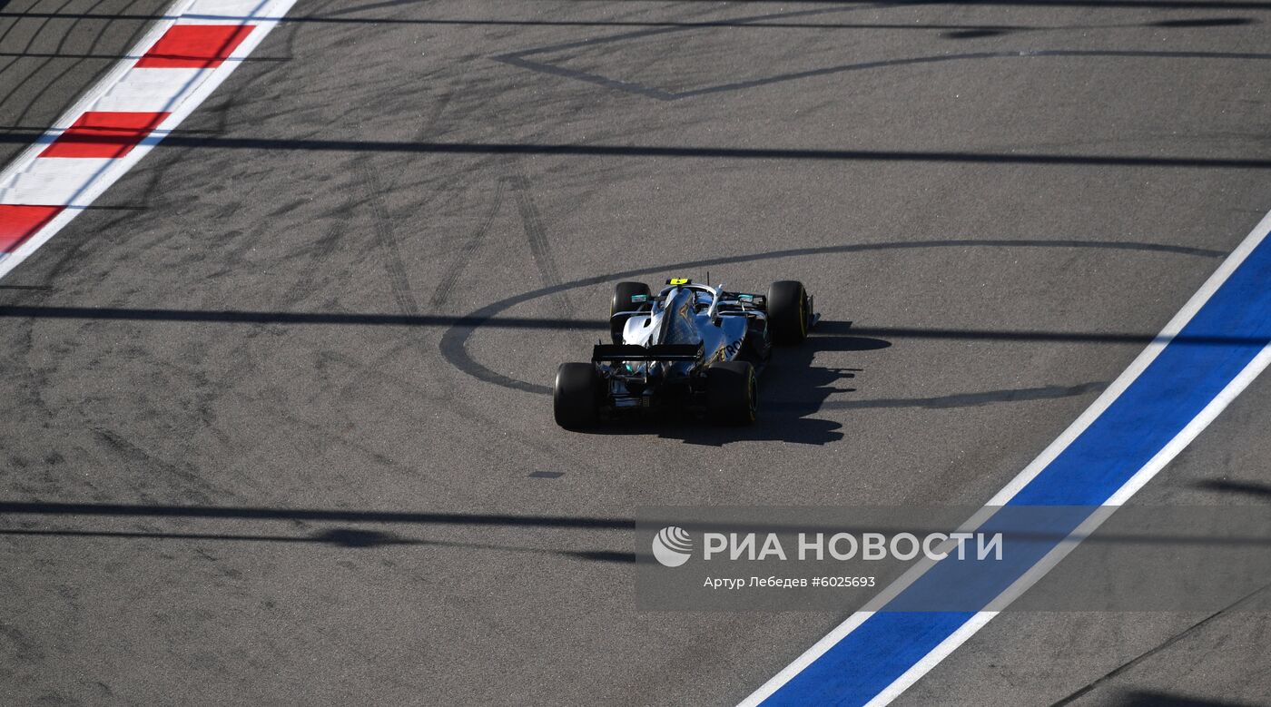 Автоспорт. Формула 1. ВТБ Гран-при России. Гонка