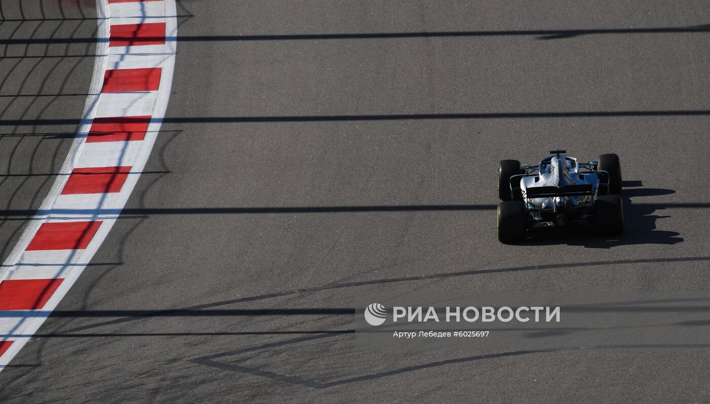 Автоспорт. Формула 1. ВТБ Гран-при России. Гонка