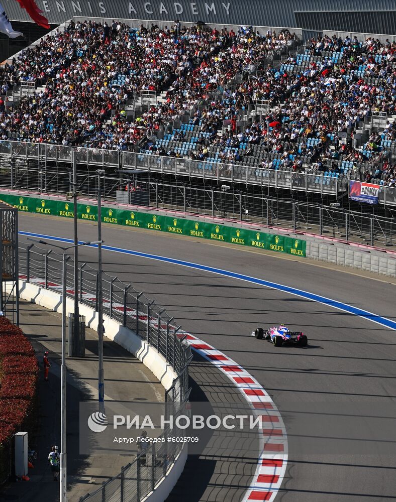 Автоспорт. Формула 1. ВТБ Гран-при России. Гонка