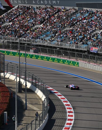 Автоспорт. Формула 1. ВТБ Гран-при России. Гонка