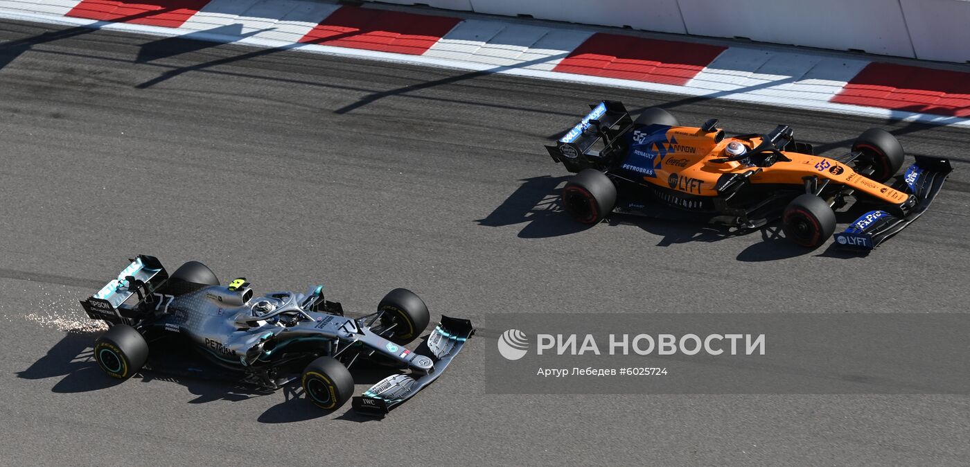 Автоспорт. Формула 1. ВТБ Гран-при России. Гонка