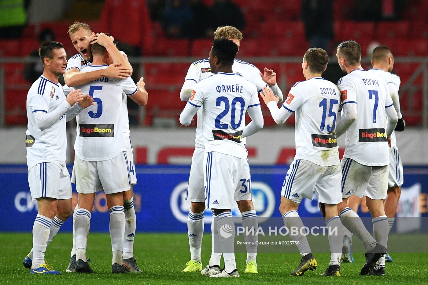 Футбол. РПЛ. Матч "Спартак" - "Оренбург"