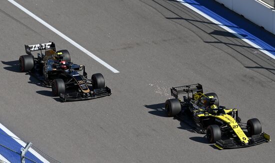 Автоспорт. Формула 1. ВТБ Гран-при России. Гонка