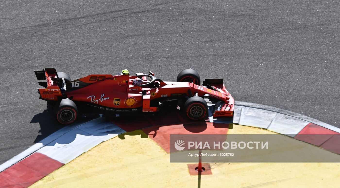 Автоспорт. Формула 1. ВТБ Гран-при России. Гонка