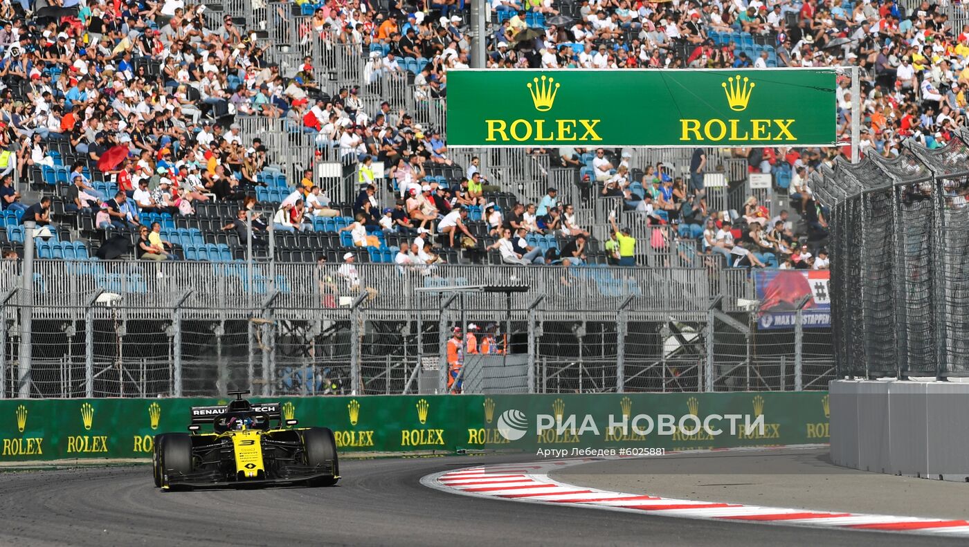 Автоспорт. Формула 1. ВТБ Гран-при России. Гонка