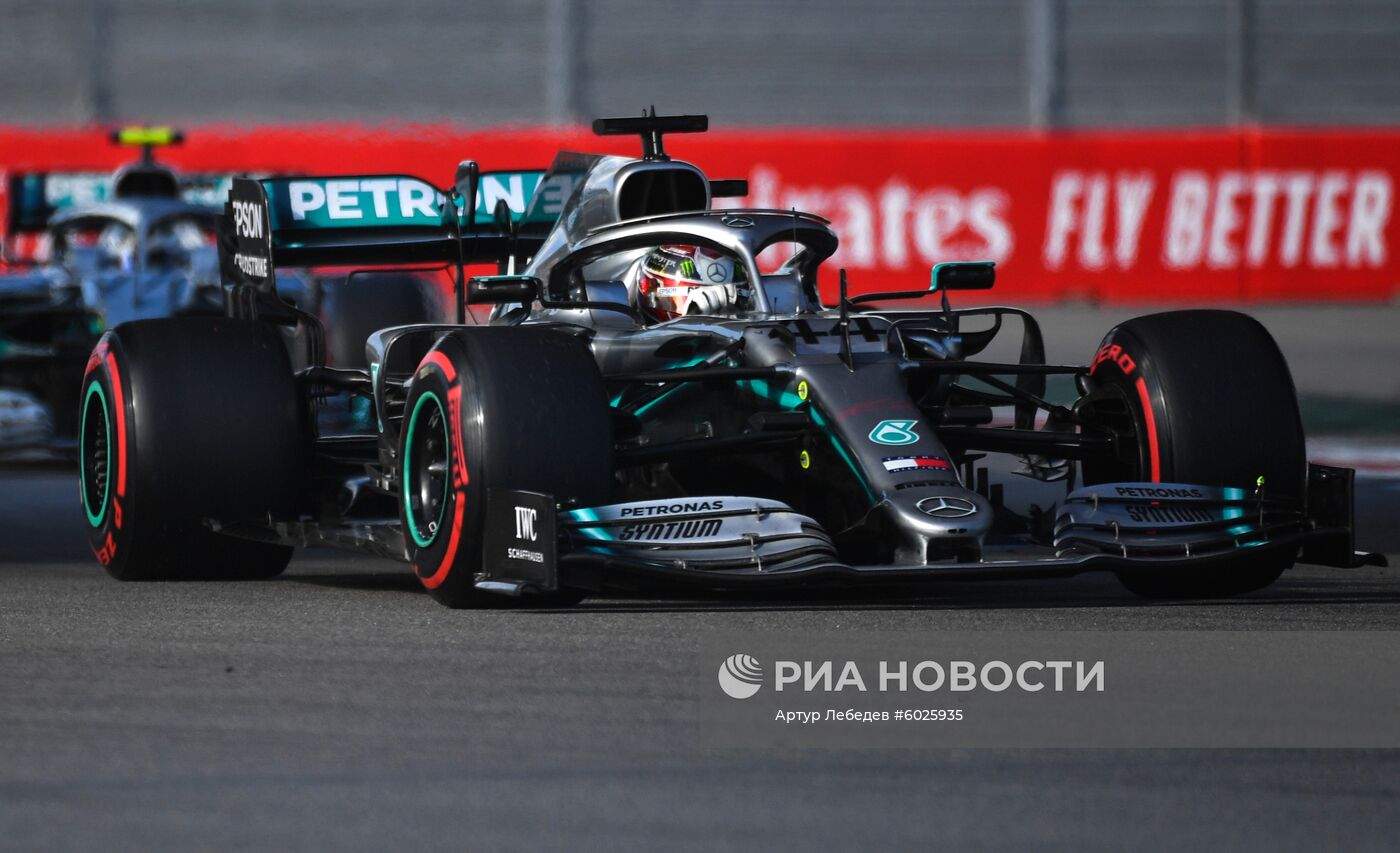 Автоспорт. Формула 1. ВТБ Гран-при России. Гонка