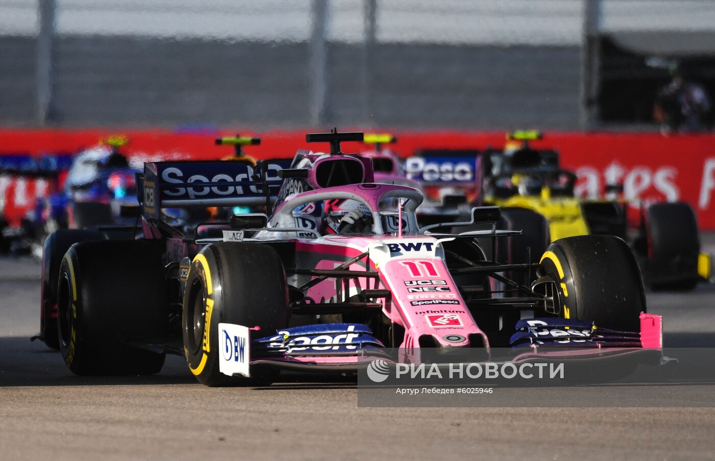 Автоспорт. Формула 1. ВТБ Гран-при России. Гонка