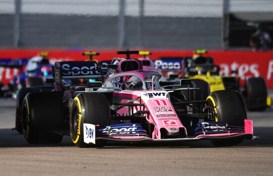 Автоспорт. Формула 1. ВТБ Гран-при России. Гонка